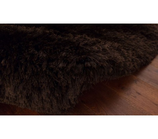 Высоковорсный ковер Plush Shaggy Dark Chocolate Купить в интернет магазине ДомоМода фото 2 Высоковорсный ковер Plush Shaggy Dark Chocolate - высокое качество по лучшей цене в Украине изображение 2.